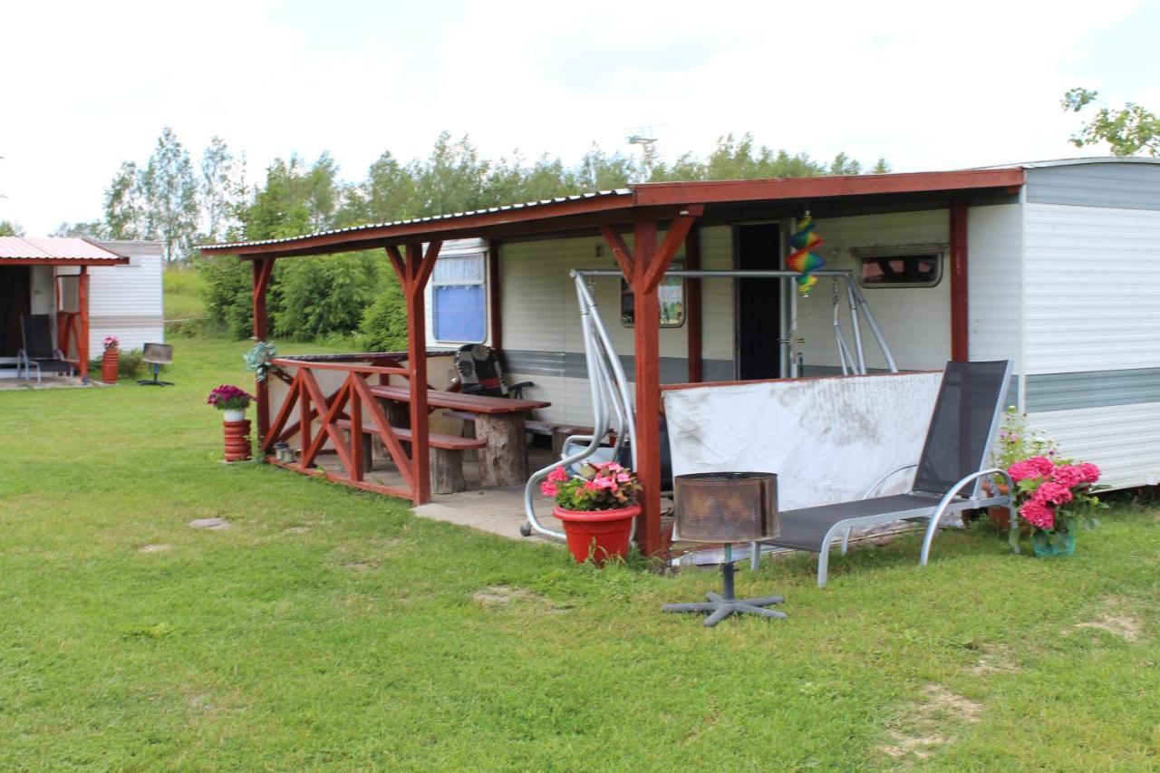 Domki U Dobrusi Mikołajki Exterior foto