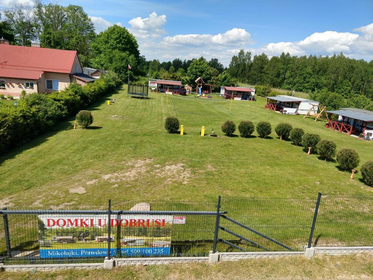 Domki U Dobrusi Mikołajki Exterior foto